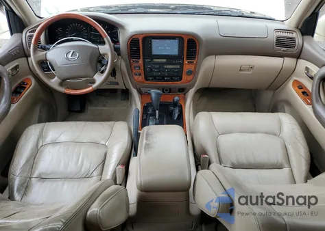 1999 Lexus Lx 470 из США, поврежденный, VIN JT6HT00W8X0049799